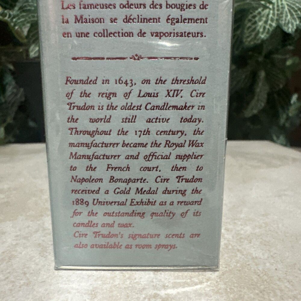 Cire Trudon Room Spray L’ Admirable 35 ml / 1.2 oz Travel New SEALED France - Picture 6 of 8